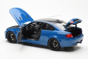 BMW M3 E92 Laguna Seca Blue Kyosho 1:18 08734LBL Fém – 5. kép a 8-ből
