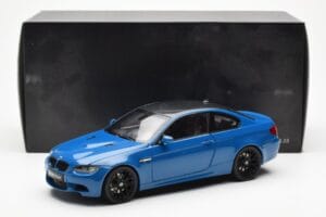 BMW M3 E92 Laguna Seca Blue Kyosho 1:18 08734LBL Fém – 8. kép a 8-ből