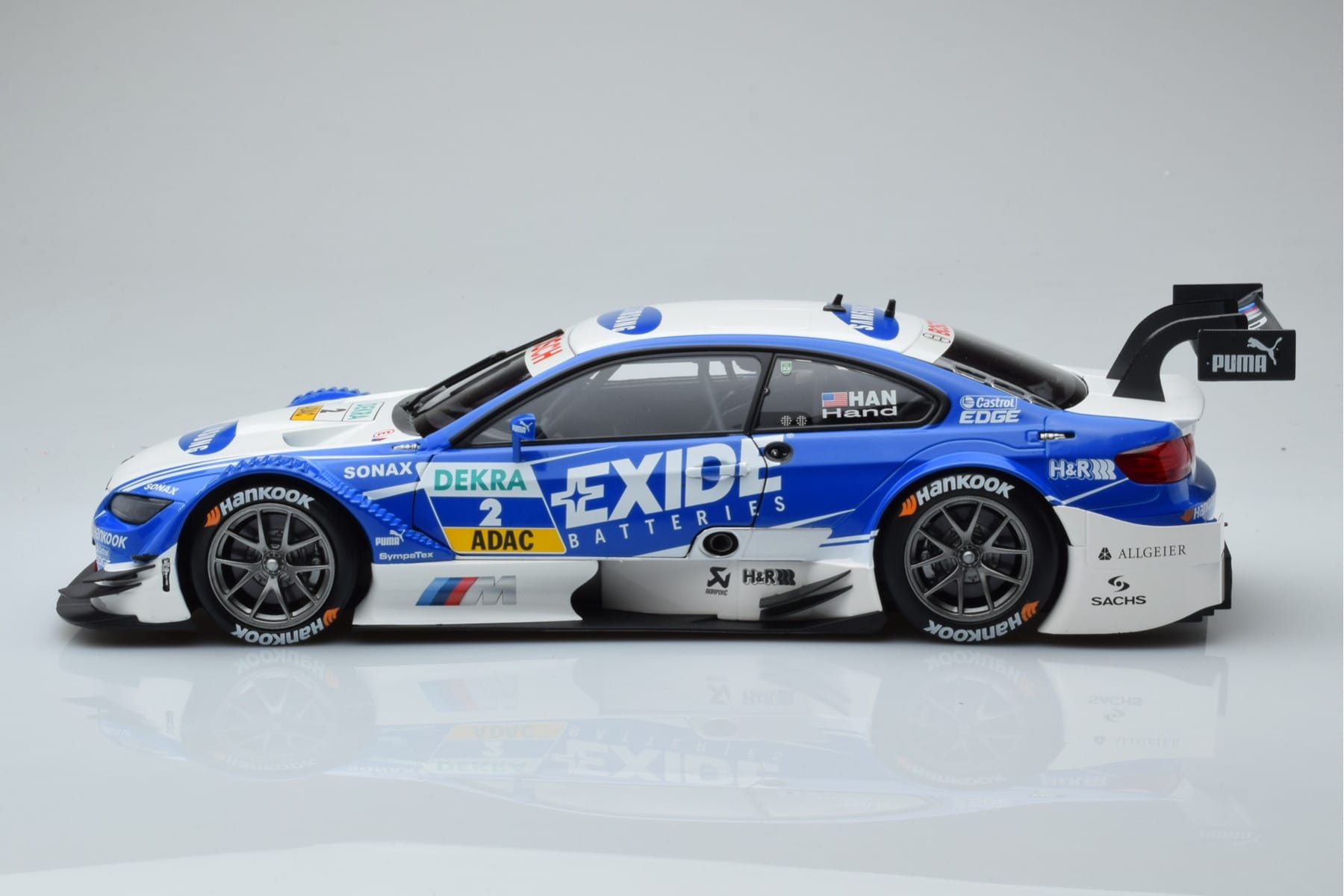 BMW M3 #2 BMW Team RMG A.J. Hand DTM 2012 Minichamps 1:18 100122202 Fém – 4. kép a 8-ből