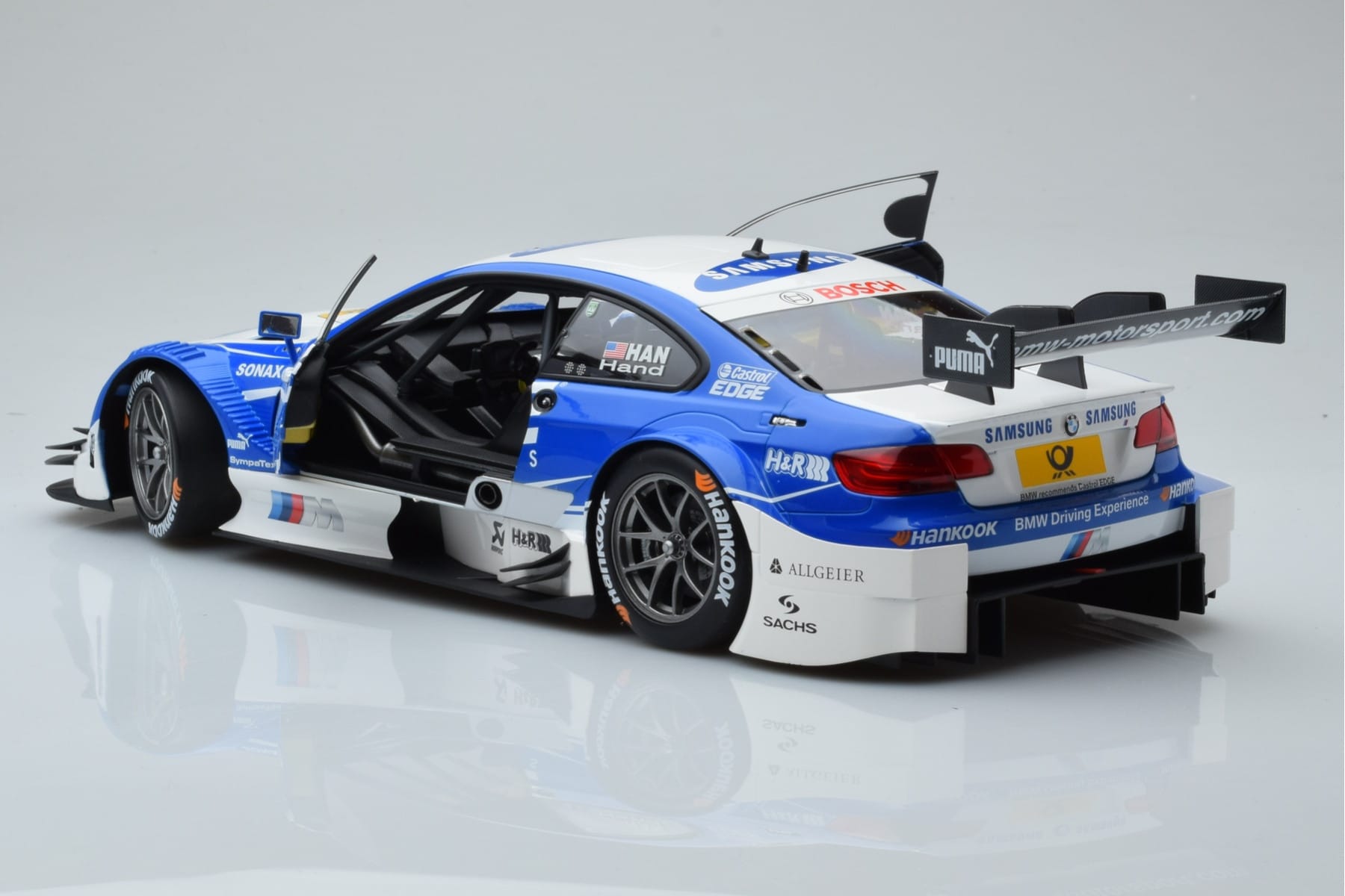 BMW M3 #2 BMW Team RMG A.J. Hand DTM 2012 Minichamps 1:18 100122202 Fém – 7. kép a 8-ből