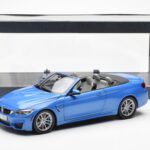 BMW M4 F83 Kabrió Yas Marina Kék Paragon 1:18 - image 8 of 8