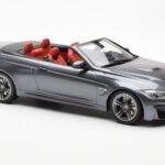BMW M4 F83 Kabrió Szürke GT Spirit 1:18 - image 4 of 6