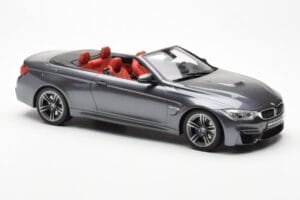 BMW M4 F83 Kabrió Szürke GT Spirit 1:18 GT081 Gyanta – 4. kép a 6-ből