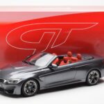 BMW M4 F83 Kabrió Szürke GT Spirit 1:18 - image 6 of 6