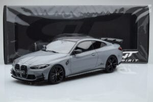 BMW M4 G82 AC Schnitzer Nardo Szürke GT Spirit 1:18 GT376 Gyanta – 5. kép a 5-ből
