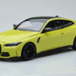 BMW M4 G82 Sárga Kereskedői Kiadás Minichamps 1:18
