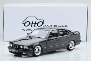 BMW M5 E34 Hartge Fekete Otto 1:18 OT362B Gyanta – 2. kép a 6-ből