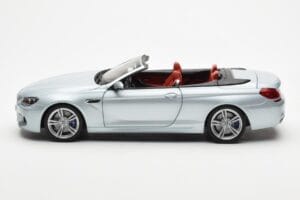 BMW M6 F12 Kabrió Silverstone Ezüst II Paragon 1:18 80432253656 Fém – 4. kép a 8-ből