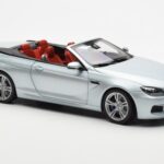 BMW M6 F12 Kabrió Silverstone Ezüst II Paragon 1:18 - image 6 of 8