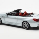 BMW M6 F12 Kabrió Silverstone Ezüst II Paragon 1:18 - image 7 of 8