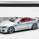 BMW M6 F12 Kabrió Silverstone Ezüst II Paragon 1:18 - image 8 of 8