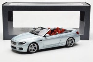 BMW M6 F12 Kabrió Silverstone Ezüst II Paragon 1:18 80432253656 Fém – 8. kép a 8-ből