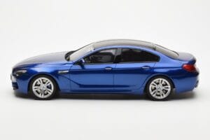 BMW M6 F06 Gran Coupe Kék GT Spirit 1:18 GT184 Gyanta – 3. kép a 6-ből