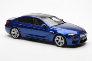 BMW M6 F06 Gran Coupe Kék GT Spirit 1:18 GT184 Gyanta – 4. kép a 6-ből