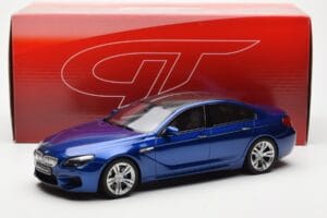 BMW M6 F06 Gran Coupe Kék GT Spirit 1:18 GT184 Gyanta – 6. kép a 6-ből