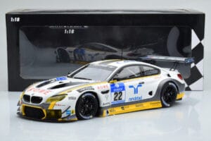 BMW M6 GT3 Rowe Racing #98 A. Graf / R. Westbrook / N. Catsburg / N. Paltalla 24 Hours of Nurburgring 2016 Minichamps 1:18 15 – 6. kép a 6-ből