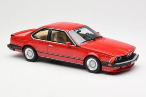 BMW M635 CSi E24 Henna Piros Otto 1:18 OT1018 Gyanta – 4. kép a 6-ből