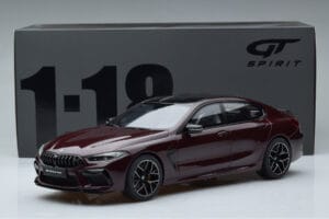 BMW M8 F93 Competition Gran Coupe Ametrin Metál GT Spirit 1:18 GT285 Gyanta – 6. kép a 6-ből