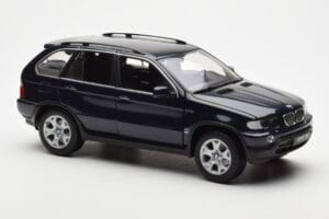 BMW X5 4.4i E53 Sötét Kék Kyosho 1:18 08521DB Fém – 6. kép a 8-ből