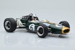 Brabham BT20 Repco #6 D. Hulme British GP 1966 MCG 1:18 MCG18609F Fém – 4. kép a 6-ből