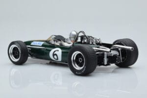 Brabham BT20 Repco #6 D. Hulme British GP 1966 MCG 1:18 MCG18609F Fém – 5. kép a 6-ből