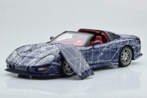 Chevrolet Callaway C12 Corvette MUKO Artcar AUTOart 1:18 71014 Fém – 4. kép a 9-ből