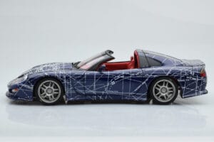 Chevrolet Callaway C12 Corvette MUKO Artcar AUTOart 1:18 71014 Fém – 6. kép a 9-ből
