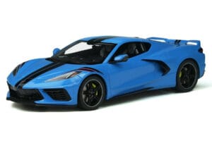 Chevrolet Corvette C8 Rapid Kék GT Spirit 1:18 GT286 Gyanta – 2. kép a 7-ből