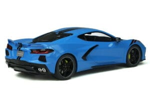 Chevrolet Corvette C8 Rapid Kék GT Spirit 1:18 GT286 Gyanta – 3. kép a 7-ből