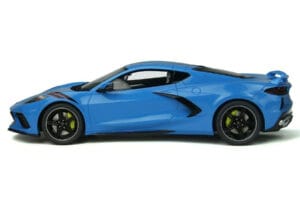 Chevrolet Corvette C8 Rapid Kék GT Spirit 1:18 GT286 Gyanta – 6. kép a 7-ből