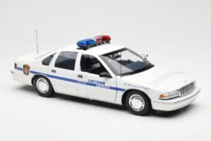 Chevrolet Caprice Cheyenne Rendőrség UT Models 1:18 21025 Fém – 4. kép a 6-ből