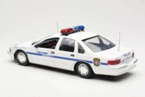 Chevrolet Caprice Cheyenne Rendőrség UT Models 1:18 21025 Fém – 5. kép a 6-ből