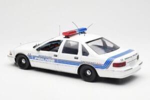 Chevrolet Caprice Sebring Rendőrség UT Models 1:18 21029 Fém – 5. kép a 6-ből
