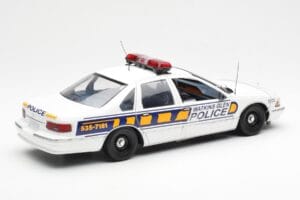 Chevrolet Caprice Watkins Glen Rendőrség UT Models 1:18 21028 Fém – 2. kép a 6-ből