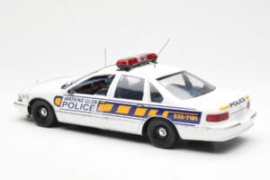 Chevrolet Caprice Watkins Glen Rendőrség UT Models 1:18 21028 Fém – 5. kép a 6-ből