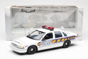 Chevrolet Caprice Watkins Glen Rendőrség UT Models 1:18 21028 Fém – 6. kép a 6-ből