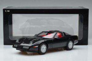 Chevrolet Corvette C4 Fekete AUTOart 1:18 71242 Fém – 8. kép a 8-ből