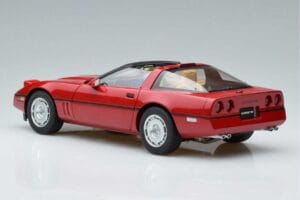 Chevrolet Corvette C4 Piros AUTOart 1:18 71241 Fém – 7. kép a 8-ből