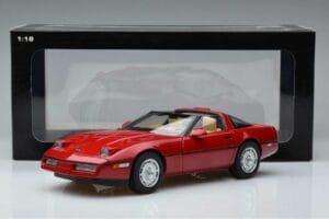 Chevrolet Corvette C4 Piros AUTOart 1:18 71241 Fém – 8. kép a 8-ből