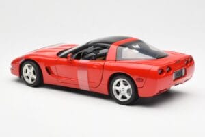 Chevrolet Corvette C5 Hardtop Piros UT Models 1:18 21041 Fém – 5. kép a 6-ből