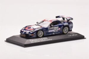 Chevrolet Corvette C5R #53 R. Fellows / J. O'Connell / F. Freon 24 Hours of Le Mans 2003 Minichamps 1:43 400031453 Fém – 2. kép a 4-ből