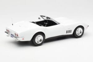 Chevrolet Corvette C3 Kabrió Can-Am Fehér Norev 1:18 189038 Fém – 2. kép a 6-ből