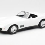 Chevrolet Corvette C3 Kabrió Can-Am Fehér Norev 1:18