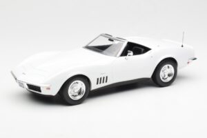 Chevrolet Corvette C3 Kabrió Can-Am Fehér Norev 1:18