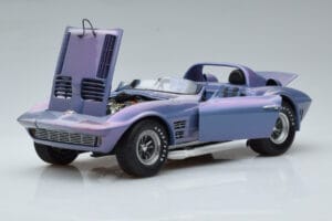 Chevrolet Corvette Grand Sport Roadster Laguna Seca Égkék Exoto 1:18 EXPRM00080 Fém – 2. kép a 9-ből