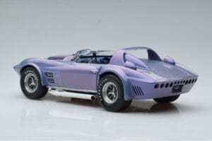 Chevrolet Corvette Grand Sport Roadster Laguna Seca Égkék Exoto 1:18 EXPRM00080 Fém – 6. kép a 9-ből