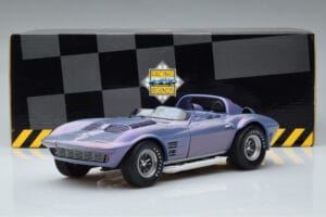 Chevrolet Corvette Grand Sport Roadster Laguna Seca Égkék Exoto 1:18 EXPRM00080 Fém – 9. kép a 9-ből