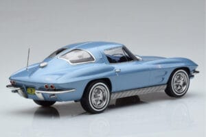 Chevrolet Corvette C2 Sting Ray Kék Norev 1:18 189050 Fém – 2. kép a 6-ből