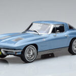 Chevrolet Corvette C2 Sting Ray Kék Norev 1:18