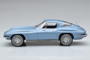 Chevrolet Corvette C2 Sting Ray Kék Norev 1:18 189050 Fém – 3. kép a 6-ből